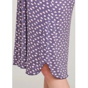 Нічна сорочка Cotpark фіолетова 2XL,3XL  10466
